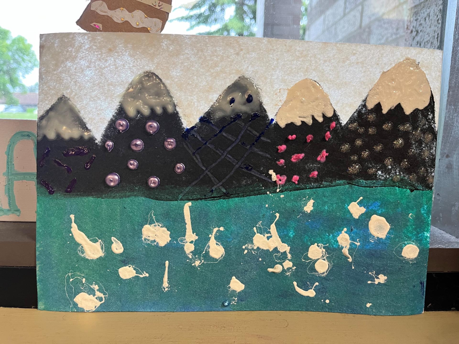 Paint Mountains Example