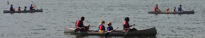 Canoes on Staring Lake