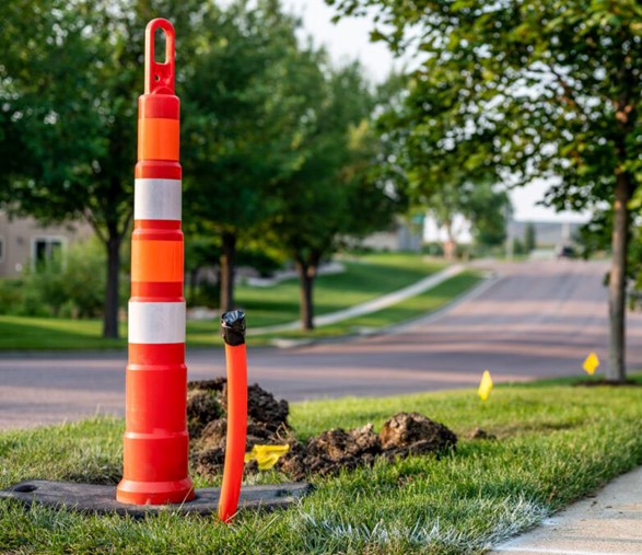 Construction cone in