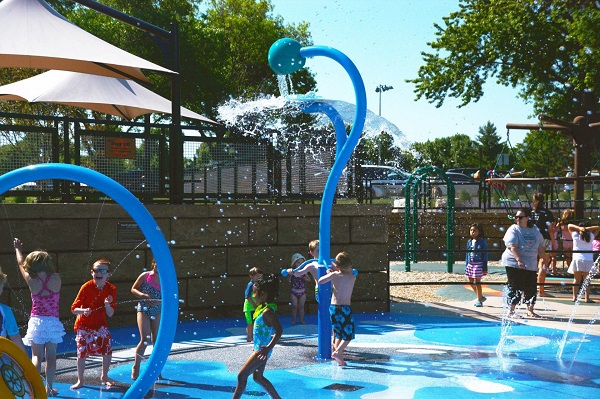 Round Lake Splash Pad