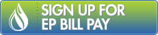 Sign Up for EP Bill Pay