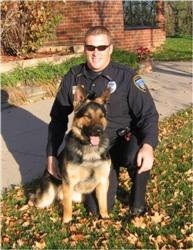 In 2007 Officer Jess Irmiter became a K9 handler with partner Brix.