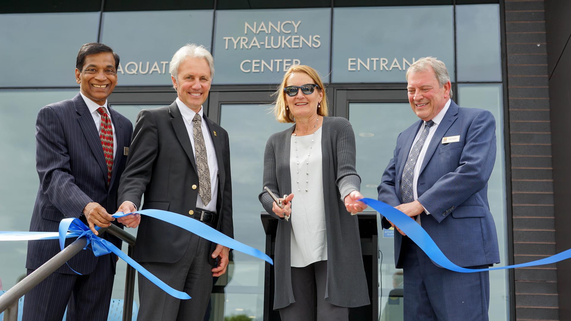 Nancy Tyra-Lukens Aquatics Center Dedication