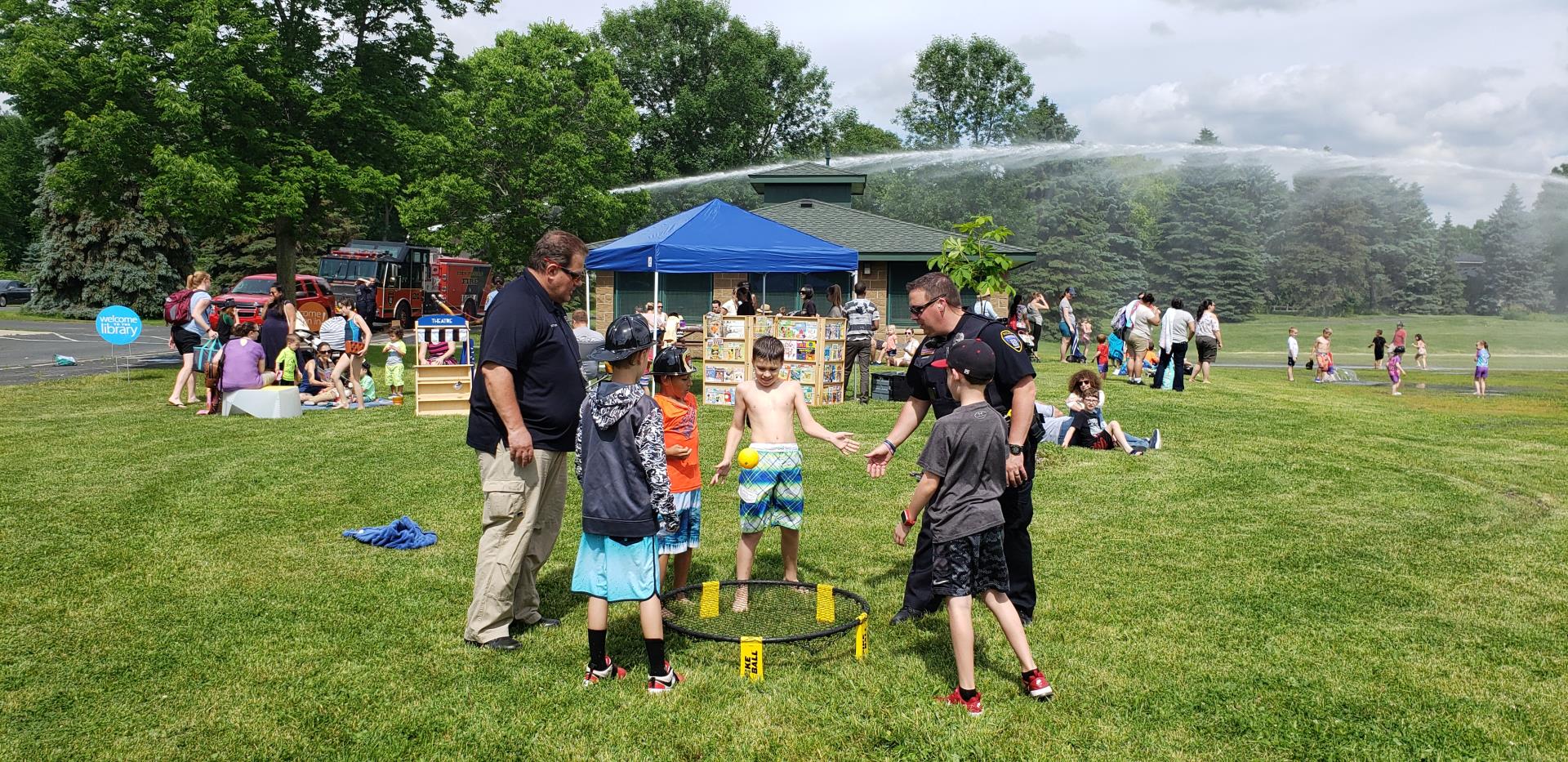 Pop-up Splash Pad at Nesbitt Park 6-19-19